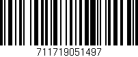 Código de barras (EAN, GTIN, SKU, ISBN): '711719051497'
