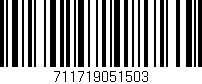 Código de barras (EAN, GTIN, SKU, ISBN): '711719051503'