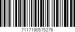 Código de barras (EAN, GTIN, SKU, ISBN): '7117190515276'
