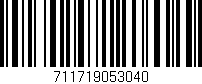 Código de barras (EAN, GTIN, SKU, ISBN): '711719053040'