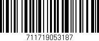 Código de barras (EAN, GTIN, SKU, ISBN): '711719053187'