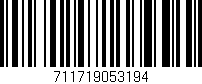 Código de barras (EAN, GTIN, SKU, ISBN): '711719053194'