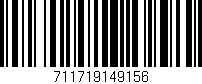 Código de barras (EAN, GTIN, SKU, ISBN): '711719149156'