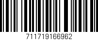 Código de barras (EAN, GTIN, SKU, ISBN): '711719166962'