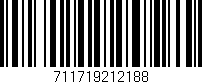 Código de barras (EAN, GTIN, SKU, ISBN): '711719212188'