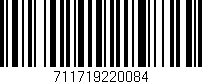 Código de barras (EAN, GTIN, SKU, ISBN): '711719220084'