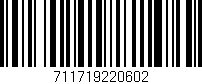 Código de barras (EAN, GTIN, SKU, ISBN): '711719220602'