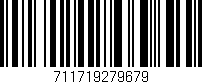 Código de barras (EAN, GTIN, SKU, ISBN): '711719279679'