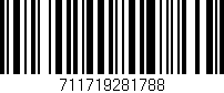 Código de barras (EAN, GTIN, SKU, ISBN): '711719281788'