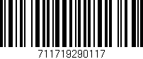 Código de barras (EAN, GTIN, SKU, ISBN): '711719290117'