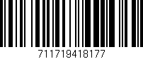 Código de barras (EAN, GTIN, SKU, ISBN): '711719418177'