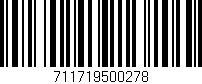 Código de barras (EAN, GTIN, SKU, ISBN): '711719500278'