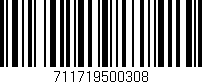 Código de barras (EAN, GTIN, SKU, ISBN): '711719500308'