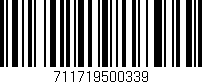 Código de barras (EAN, GTIN, SKU, ISBN): '711719500339'