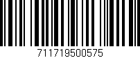 Código de barras (EAN, GTIN, SKU, ISBN): '711719500575'