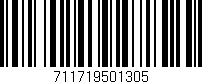Código de barras (EAN, GTIN, SKU, ISBN): '711719501305'