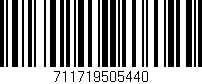 Código de barras (EAN, GTIN, SKU, ISBN): '711719505440'