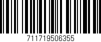 Código de barras (EAN, GTIN, SKU, ISBN): '711719506355'