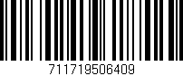 Código de barras (EAN, GTIN, SKU, ISBN): '711719506409'