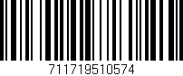 Código de barras (EAN, GTIN, SKU, ISBN): '711719510574'
