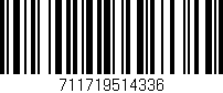 Código de barras (EAN, GTIN, SKU, ISBN): '711719514336'