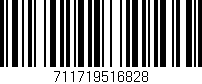 Código de barras (EAN, GTIN, SKU, ISBN): '711719516828'