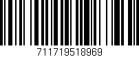Código de barras (EAN, GTIN, SKU, ISBN): '711719518969'