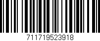 Código de barras (EAN, GTIN, SKU, ISBN): '711719523918'