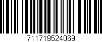 Código de barras (EAN, GTIN, SKU, ISBN): '711719524069'