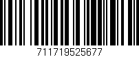 Código de barras (EAN, GTIN, SKU, ISBN): '711719525677'