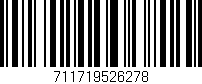 Código de barras (EAN, GTIN, SKU, ISBN): '711719526278'