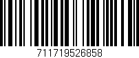 Código de barras (EAN, GTIN, SKU, ISBN): '711719526858'