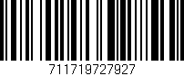 Código de barras (EAN, GTIN, SKU, ISBN): '711719727927'
