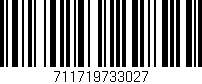 Código de barras (EAN, GTIN, SKU, ISBN): '711719733027'