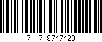 Código de barras (EAN, GTIN, SKU, ISBN): '711719747420'