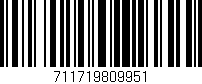 Código de barras (EAN, GTIN, SKU, ISBN): '711719809951'