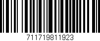 Código de barras (EAN, GTIN, SKU, ISBN): '711719811923'