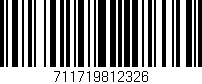 Código de barras (EAN, GTIN, SKU, ISBN): '711719812326'