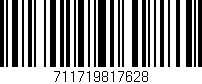 Código de barras (EAN, GTIN, SKU, ISBN): '711719817628'