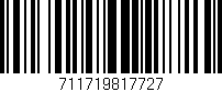 Código de barras (EAN, GTIN, SKU, ISBN): '711719817727'