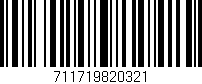 Código de barras (EAN, GTIN, SKU, ISBN): '711719820321'