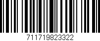 Código de barras (EAN, GTIN, SKU, ISBN): '711719823322'