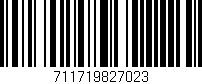 Código de barras (EAN, GTIN, SKU, ISBN): '711719827023'