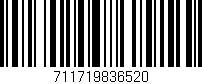 Código de barras (EAN, GTIN, SKU, ISBN): '711719836520'