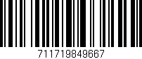 Código de barras (EAN, GTIN, SKU, ISBN): '711719849667'