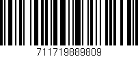 Código de barras (EAN, GTIN, SKU, ISBN): '711719889809'