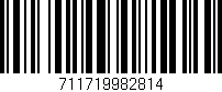 Código de barras (EAN, GTIN, SKU, ISBN): '711719982814'