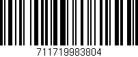 Código de barras (EAN, GTIN, SKU, ISBN): '711719983804'