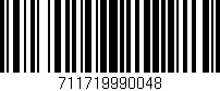 Código de barras (EAN, GTIN, SKU, ISBN): '711719990048'
