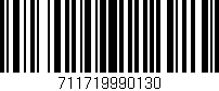 Código de barras (EAN, GTIN, SKU, ISBN): '711719990130'